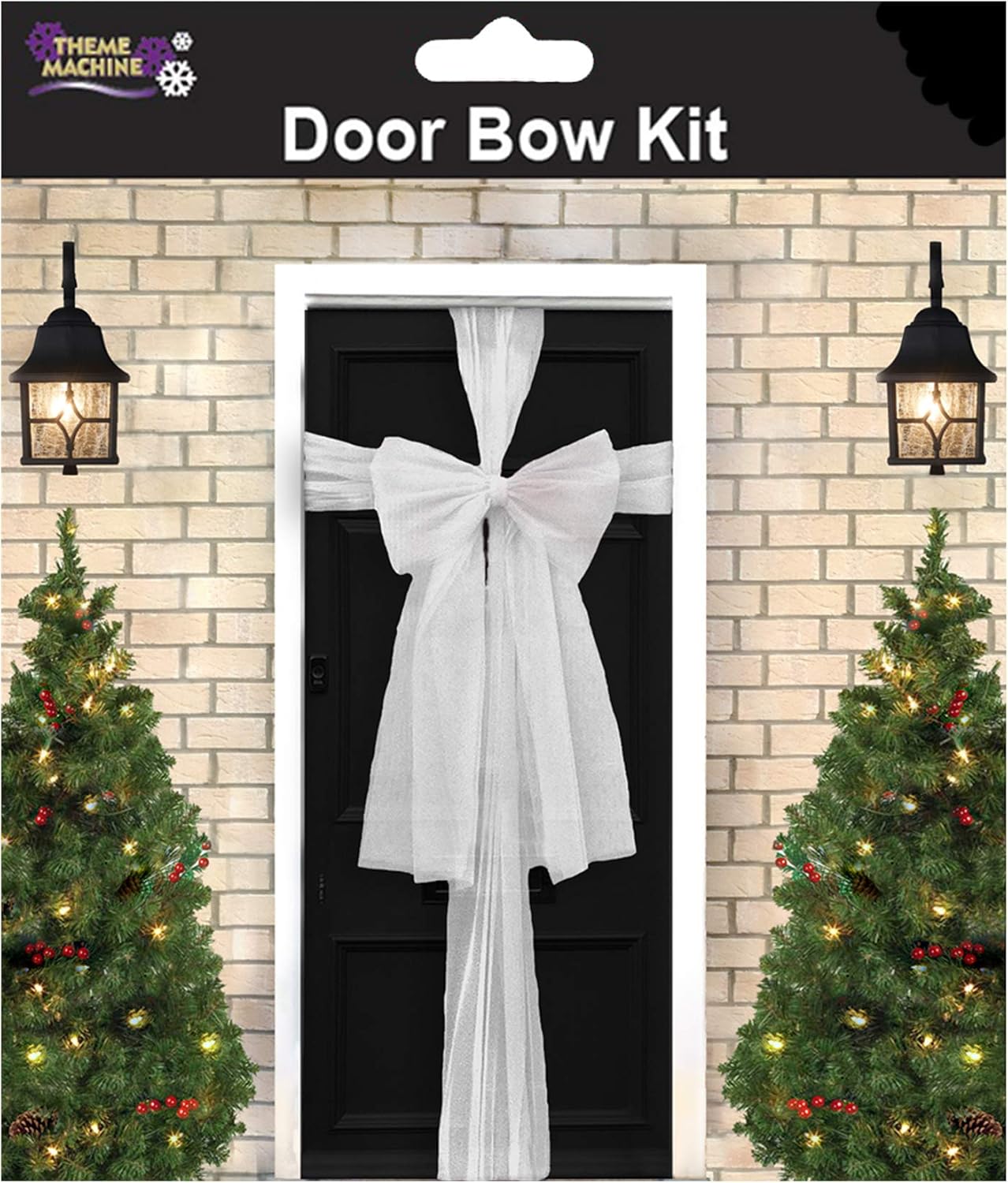 Christmas door bow
