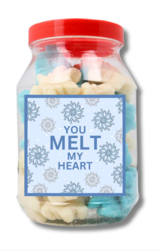 Christmas sweet jar