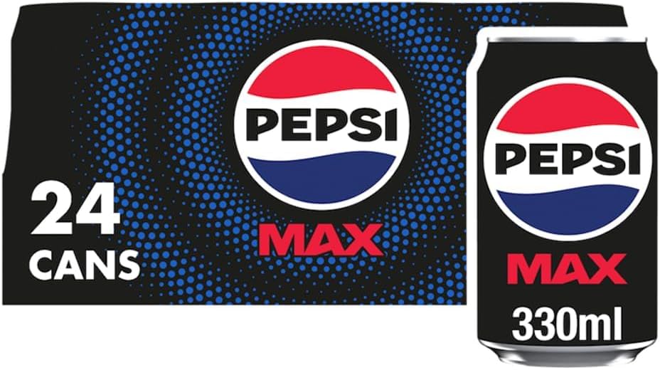 24 cans of Pepsi