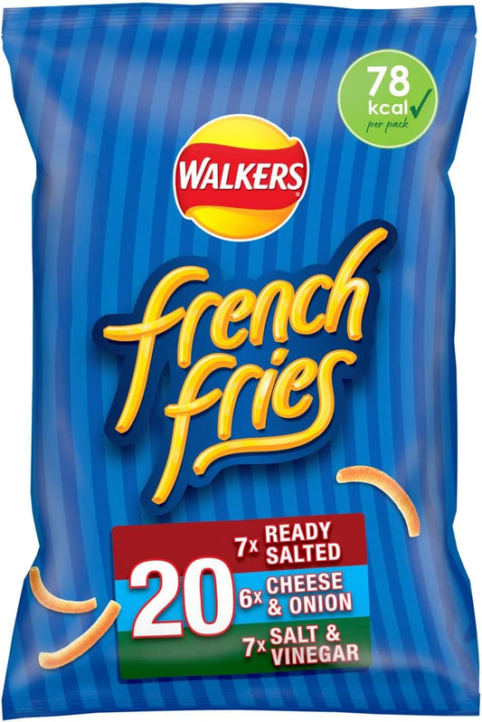 20 packets of French fries