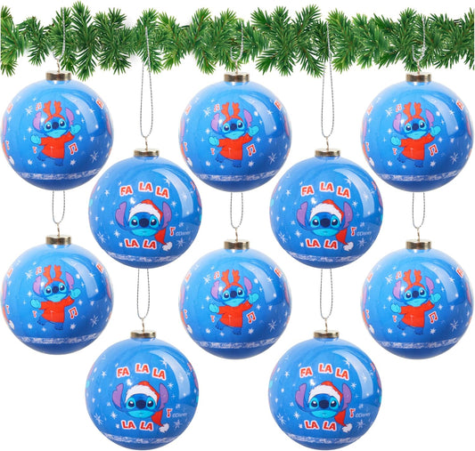 Stitch Christmas decorations x10