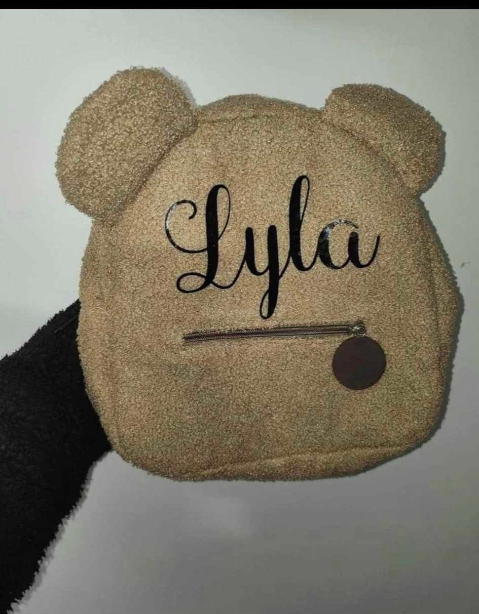 Unisex Personalised Teddy Bag