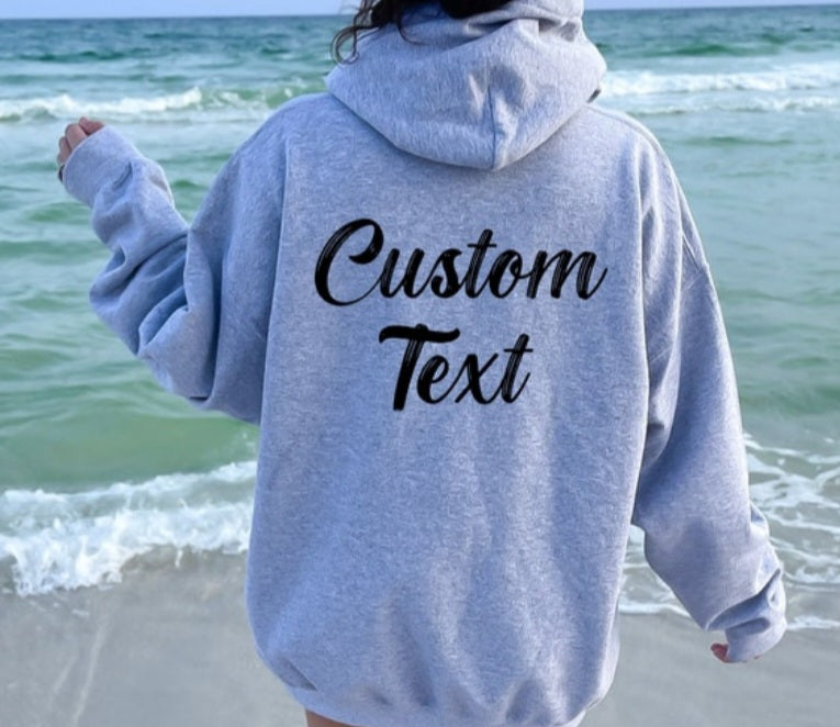 Customise Your Own Hoody