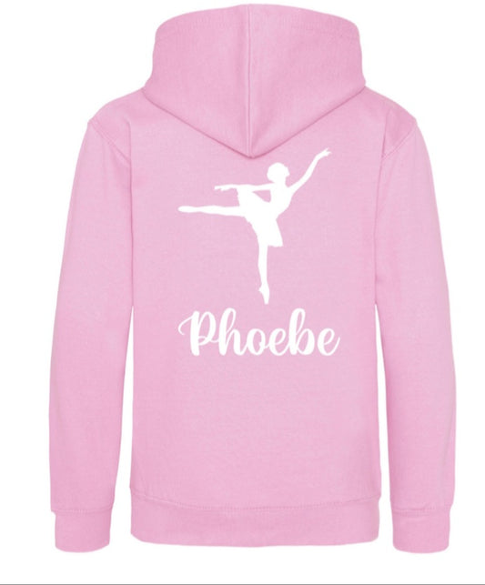 Childrens Personalised Hoody - Image ,Name