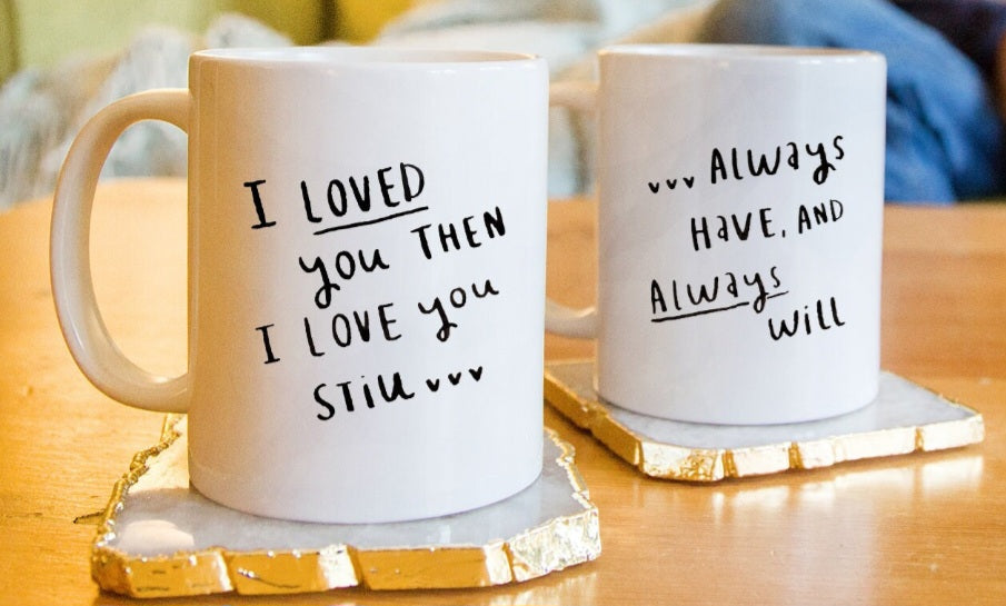 Set of 2 Personalised Couples mugs