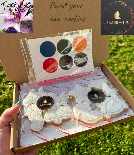 Paint your own cookies