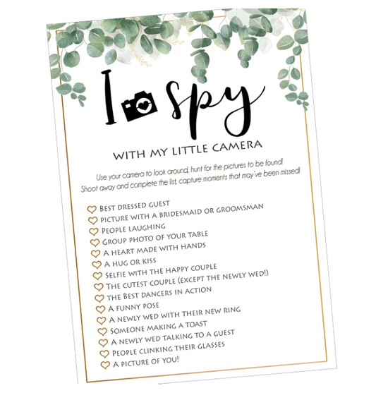 Wedding i-spy