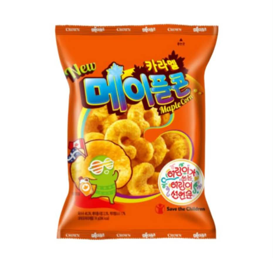 caramel corn maple syrup snacks