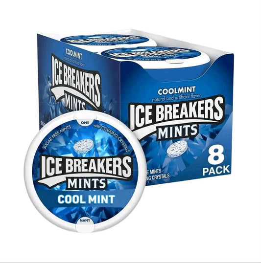 Ice breaker cool mints sugar free