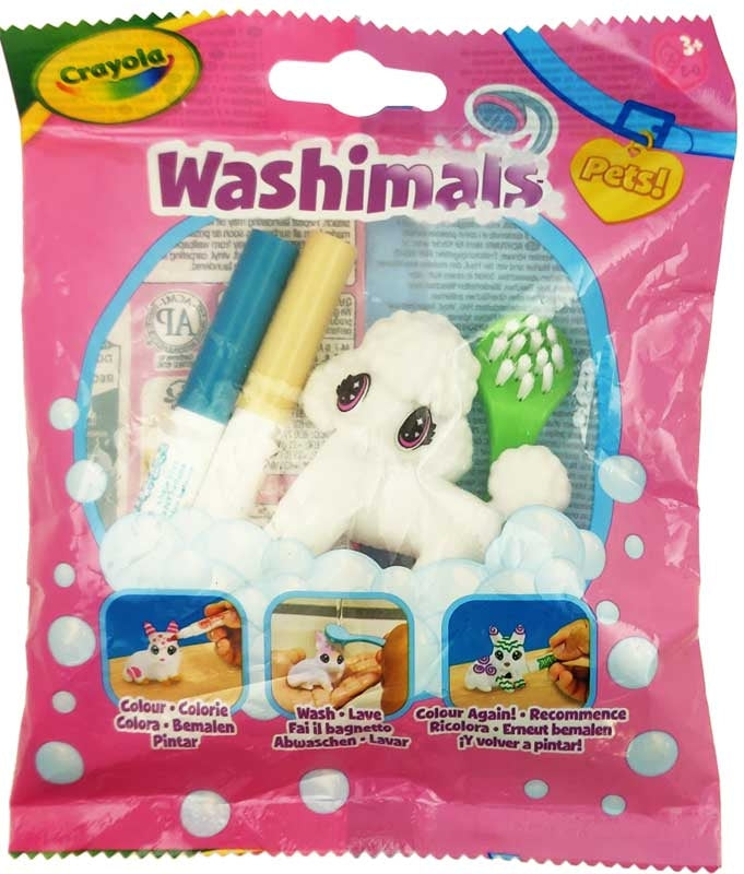 CRAYOLA WASHIMALS ASSORTED