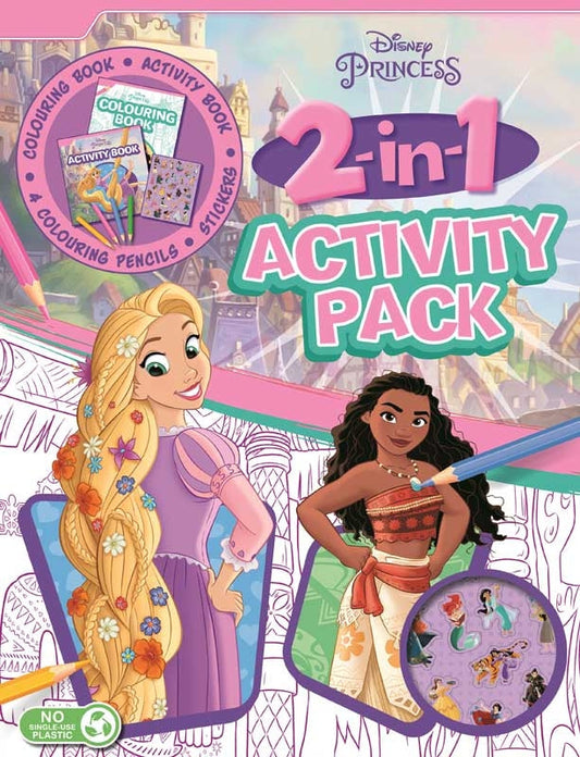 DISNEY PRINCESS: 2-IN-1 ACTIVITY PACK