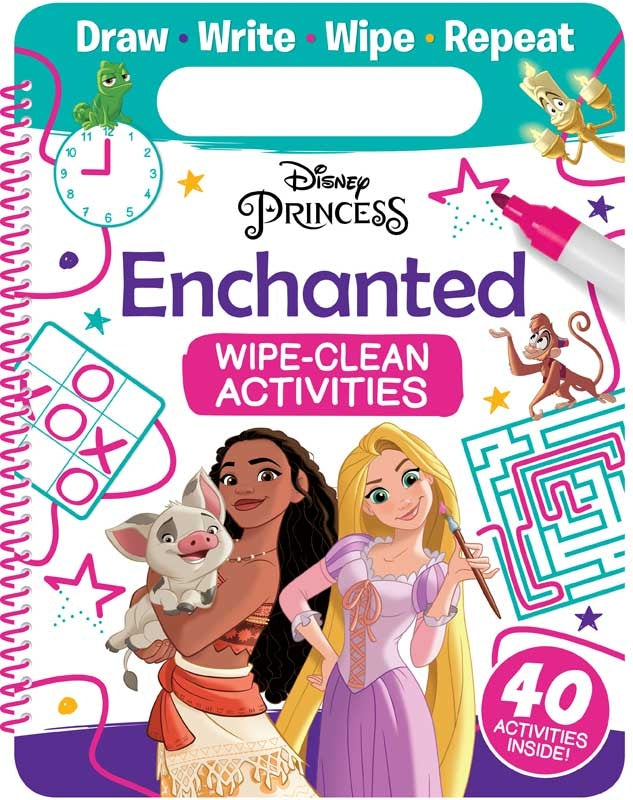 DISNEY PRINCESS: ENCHANTED WIPE-CLEAN ACTIVITIES