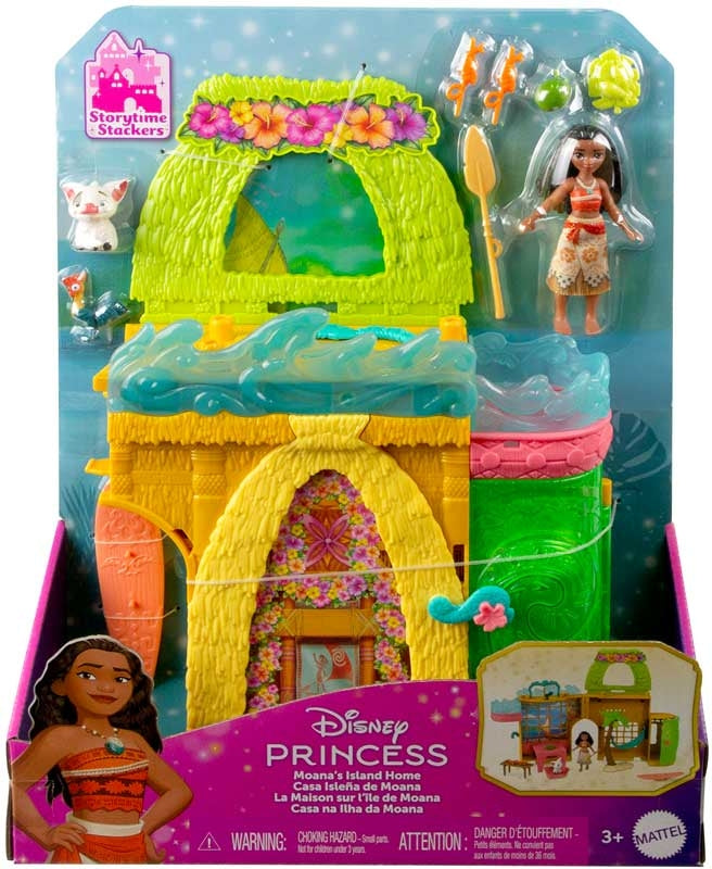 DISNEY PRINCESS STORYTIME STACKERS MOANA PLAYSET