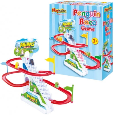 Penguin Race Track Game 24x18cm