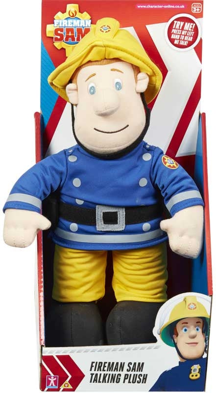 FIREMAN SAM TALKING PLUSH