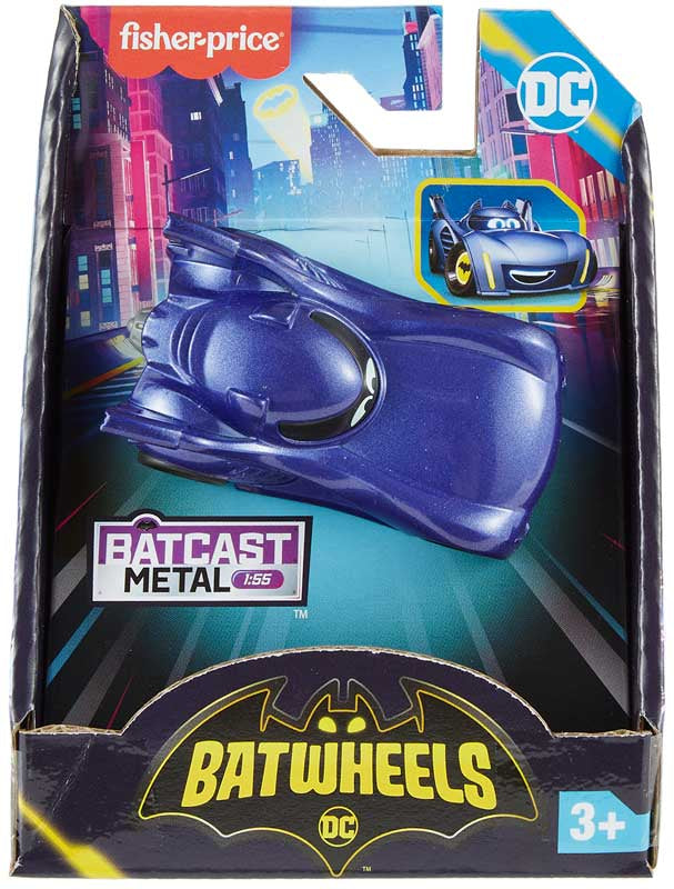 FISHER PRICE BATWHEELS 1:55 VEHICLE DIE-CAST CAR ASSORTED