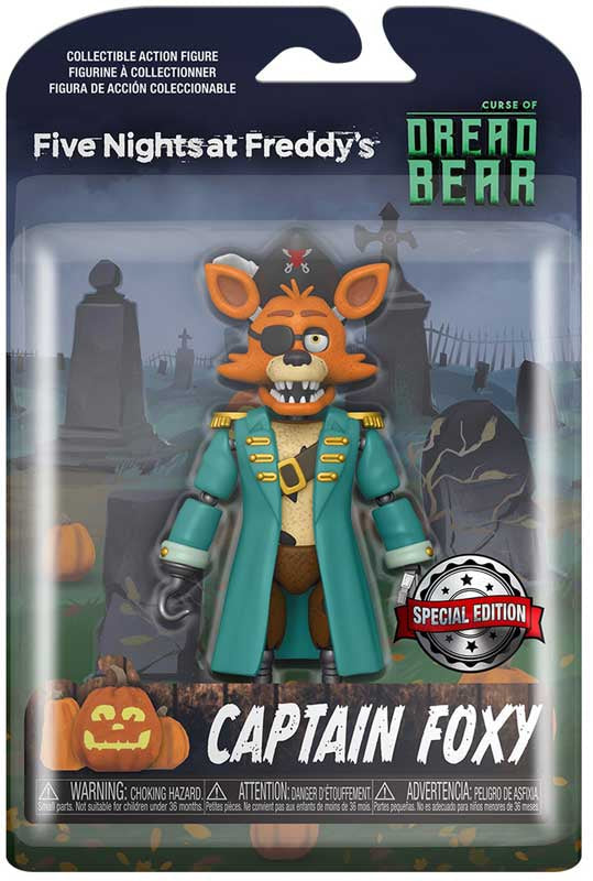 FUNKO ACTION FIGURE: FNAF DREADBEAR - CAPTAIN FOXY