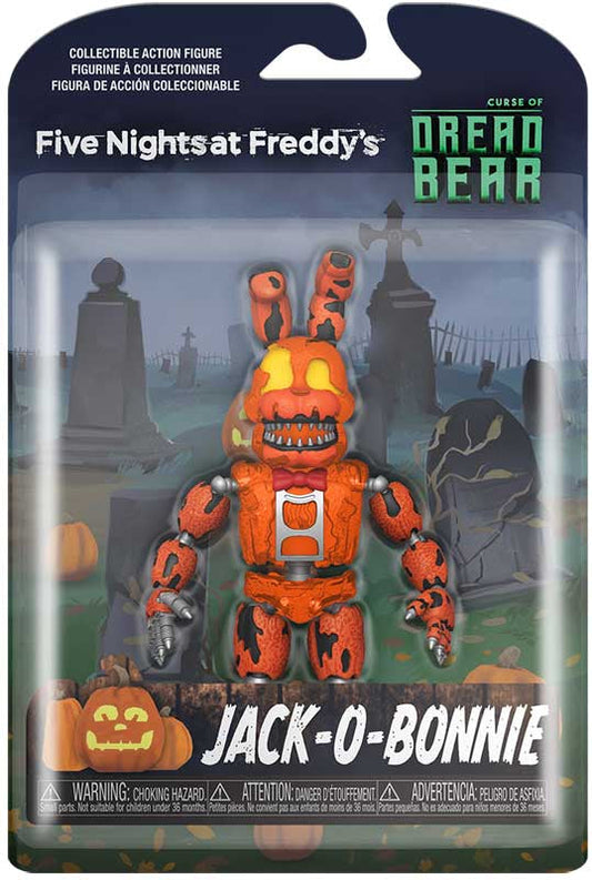 FUNKO ACTION FIGURE: FNAF DREADBEAR - JACK -O -BONNIE