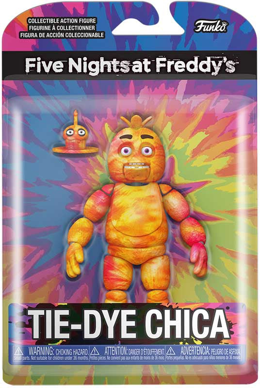 FUNKO ACTION FIGURE: FNAF TIE-DYE CHICA