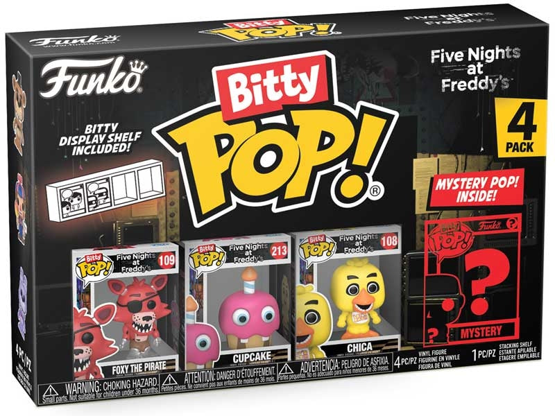 FUNKO BITTY POP: FNAF - FOXY 4PK