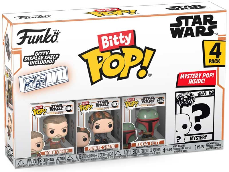 FUNKO BITTY POP: MANDALORIAN 4PK - MARSHAL