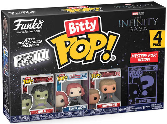 FUNKO BITTY POP: MARVEL - HULK 4PK