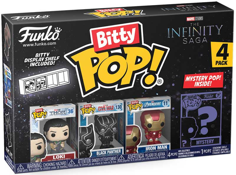 FUNKO BITTY POP: MARVEL - LOKI 4PK