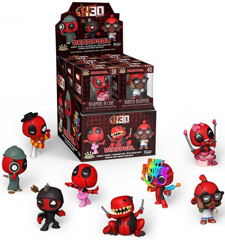 FUNKO MINI VINYL FIGURES: DEADPOOL ASSORTED