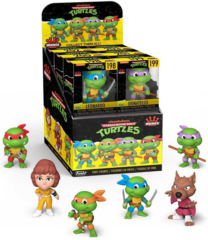 FUNKO MINI VINYL FIGURES: TMNT ASSORTED