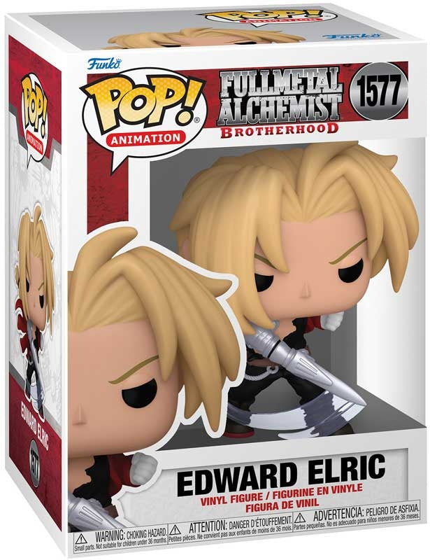 FUNKO POP ANIMATION: FMA:B - E ELRIC W/BLADE