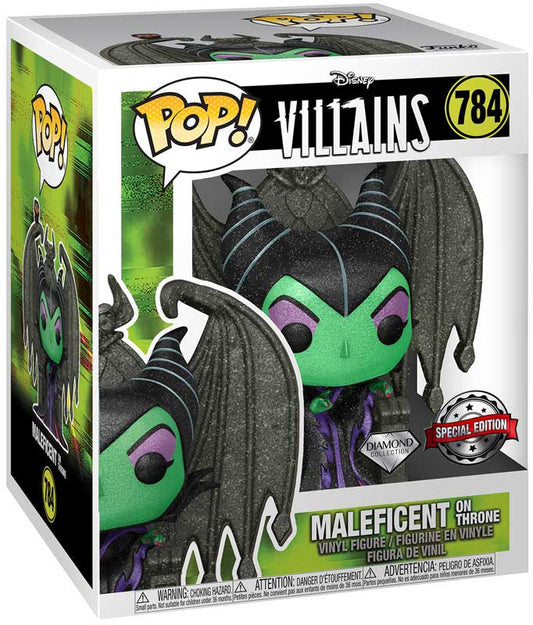 FUNKO POP DELUXE: VILLAINS -MALEFICENT ON THRONE (DGLT)