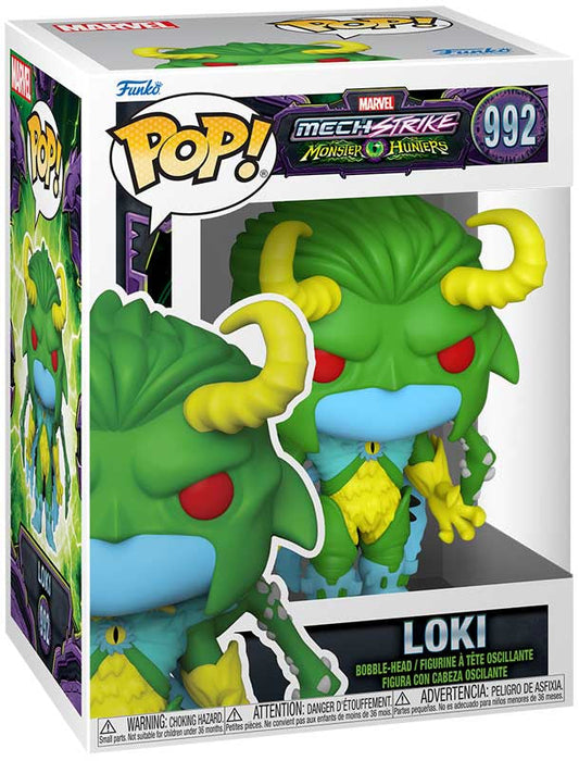 FUNKO POP MARVEL: MONSTER HUNTERS - LOKI