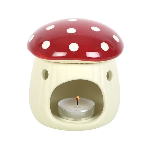 Mushroom oil burner