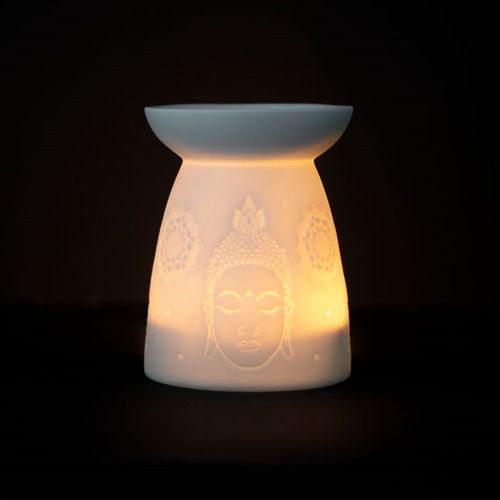 Ceramic Buddha oil burner