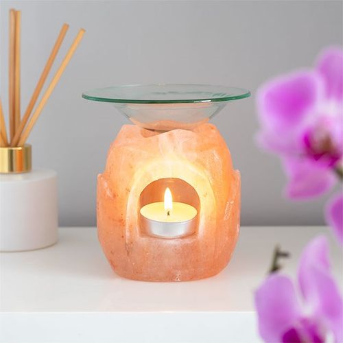 Himalayan Salt Lotus Flower oil burner