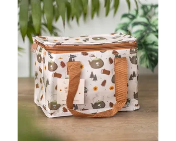 Camping print Lunch bag