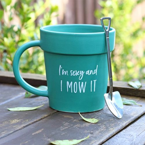 Sexy & I Mow it Mug