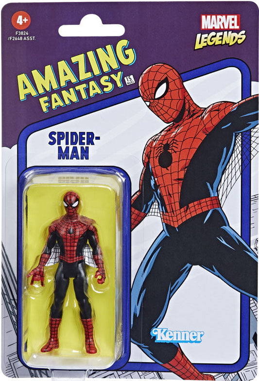 MARVEL LEGENDS 3.75 INCH RETRO SPIDER-MAN