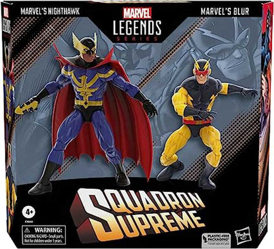 MARVEL LEGENDS 6 INCH MARVELS NIGHTHAWK AND BLUR