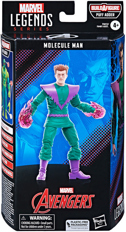 MARVEL LEGENDS MOLECULE MAN ACTION FIGURE