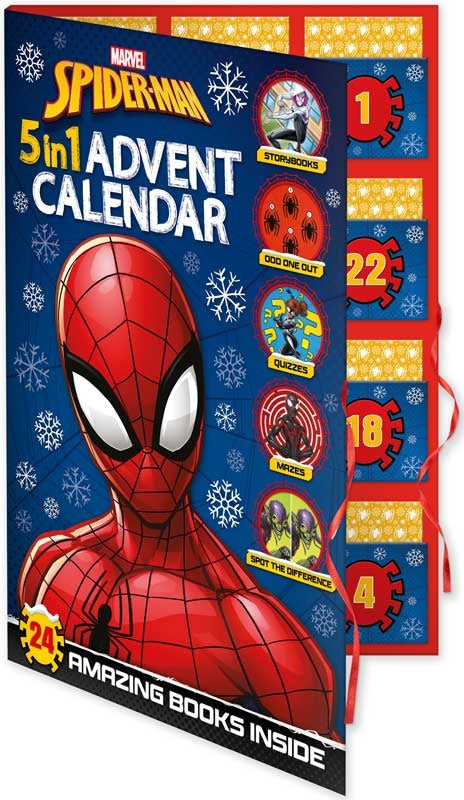 MARVEL SPIDER-MAN: 5-IN-1 ADVENT CALENDAR