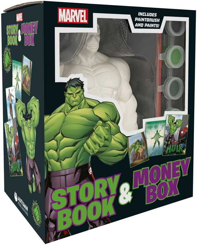 MONEY BOX MARVEL HULK: PAINT YOUR OWN MONEY BOX