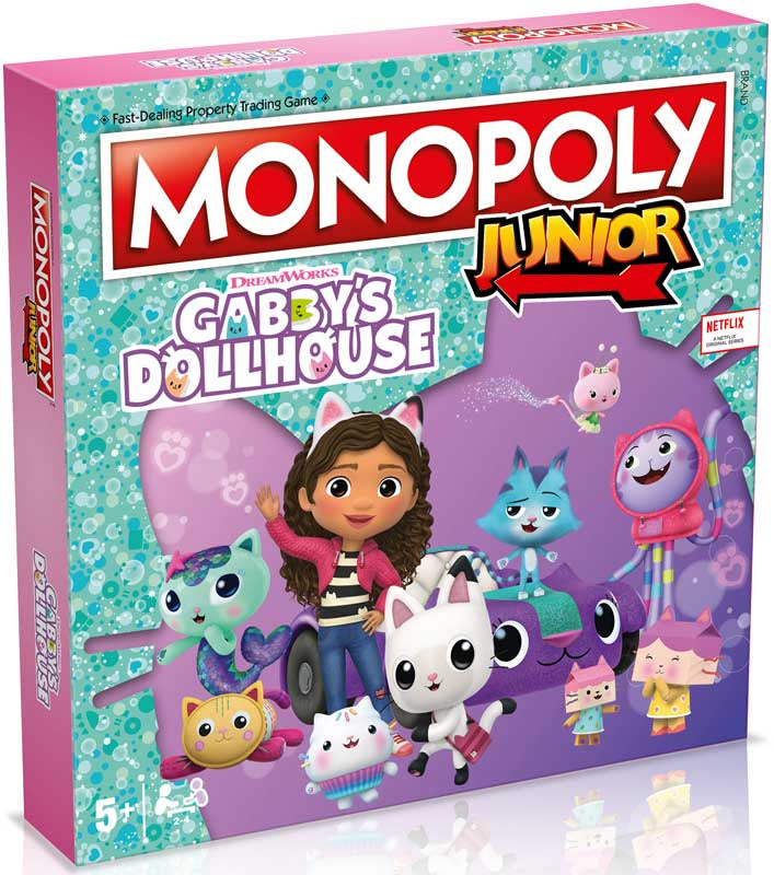 MONOPOLY JUNIOR GABBYS DOLLHOUSE