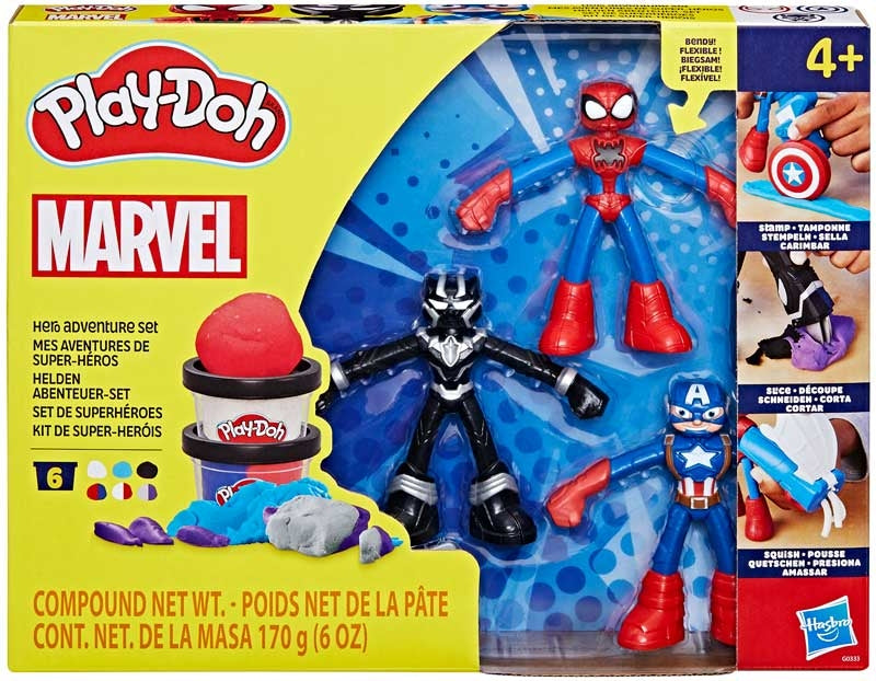 PLAY-DOH MARVEL HERO ADVENTURE SET