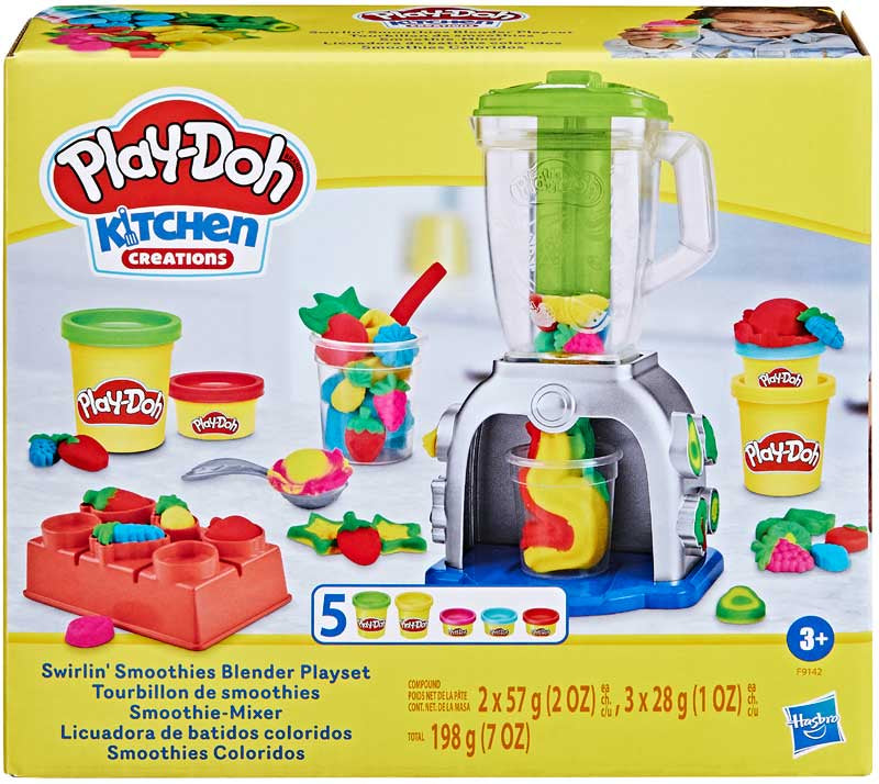 PLAY-DOH SWIRLIN SMOOTHIES BLENDER PLAYSET