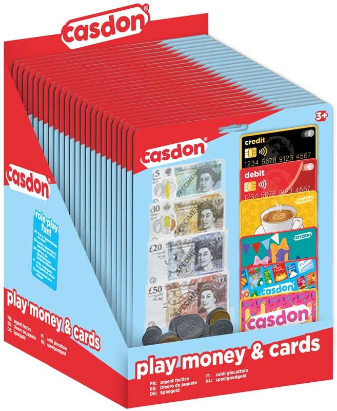 PLAY MONEY & CARDS - £