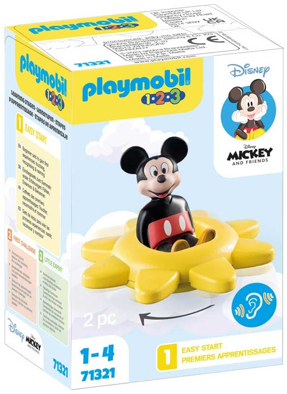 PLAYMOBIL 1.2.3 & DISNEY: MICKEYS SPINNING SUN