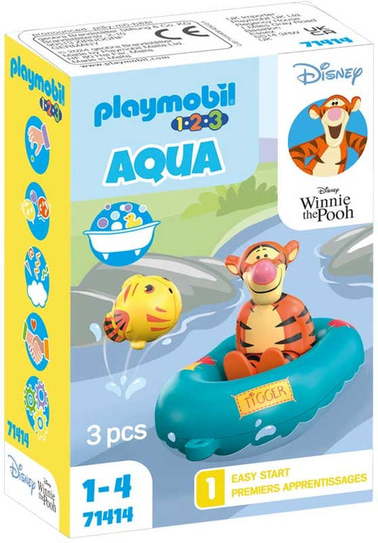 PLAYMOBIL 1.2.3 AQUA & DISNEY: TIGGERS BOAT RIDE