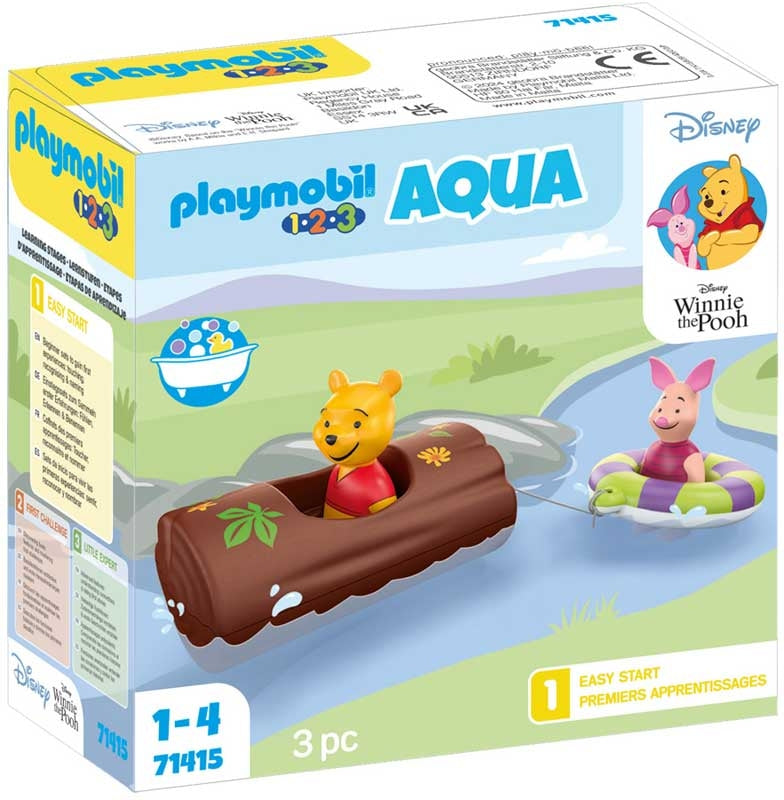 PLAYMOBIL 1.2.3 AQUA & DISNEY: WINNIES & PIG