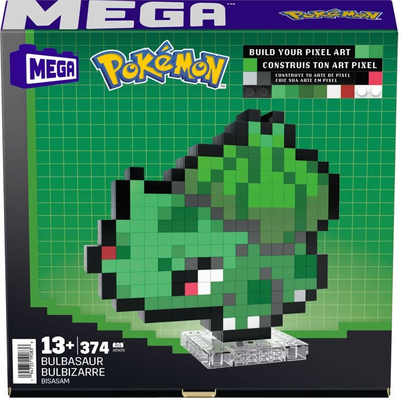 POKEMON BULBASAUR PIXEL ART